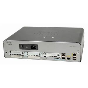 Cisco1941-Sec/K9 1941 2 onboard GE, 2 EHWIC slots, 1 ISM slot 512MB/256MB Router