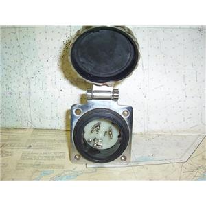 Boaters Resale Shop of TX 1805 0774.02 MARINCO 50 AMP 125 VOLT AC INLET