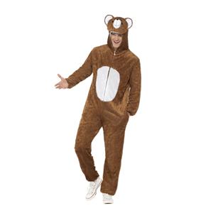 Smiffy's Bear Adult Costume with Hood Size Large