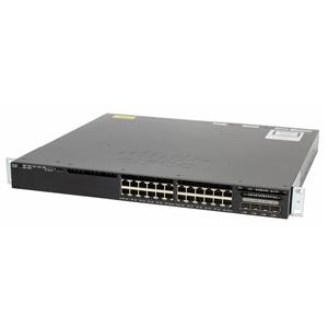 Cisco WS-C3650-24PS-L Catalyst 3650 24-Port 10/100/1000 PoE+ 4x 1G Uplink Switch