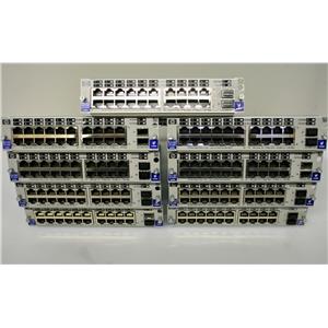 Lot 9 HPE HP ProCurve Aruba GL Switch 20-Port Gigabit Module GIG-T J4908A GBIC !
