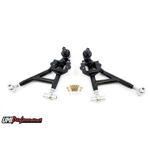UMI Performance 93-02 Camaro Front Adjustable Lower A-Arms - Drag - CrMo
