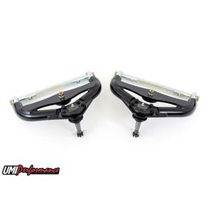 UMI Performance 78-88 Monte Carlo, S10 Tubular Front Upper A-Arms, Adjustable