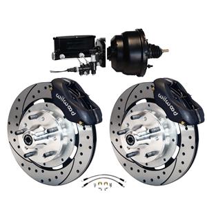 Wilwood 64-72 Chevelle A-Body Power Front Disc Big Brake Kit Drilled 12"