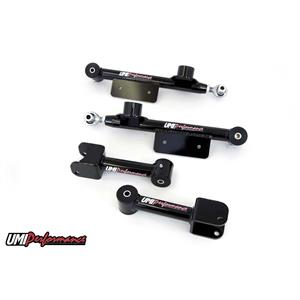 UMI Performance 101516-B Ford Mustang Upper & Lower Rear Control Arms - Black