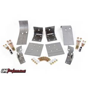UMI Performance 94-04 Mustang Upper Lower Control Arm Torque Box Reinforcements