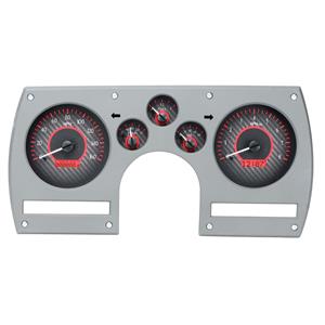 1982-89 Chevy Camaro VHX System, Carbon Fiber Face - Red Display