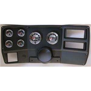 84-87 Chevy Truck Black Dash Carrier w/ Auto Meter American Muscle Gauges