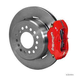 Wilwood Mopar Rear Disc Brake Kit 12" Dana 60 8-3/4, 9-3/4 w/ 2.5" Offset PR Red