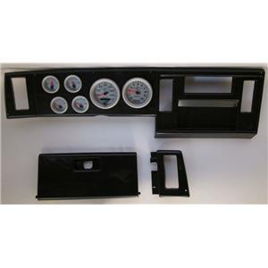 82-86 S10 Pickup Carbon Dash Carrier w/ Auto Meter Ultra Lite II Gauges