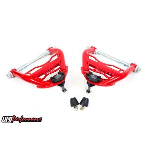 UMI Performance 4033-R GM A-Body UMI Performance Upper Front Control Arm Pair - Red
