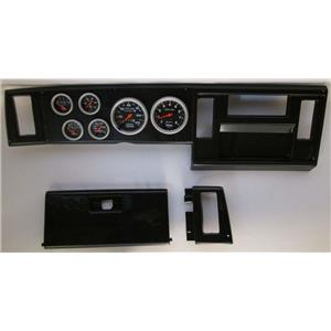 82-86 S10 Pickup Carbon Dash Carrier w/Auto Meter Sport Comp Mechanical Gauges