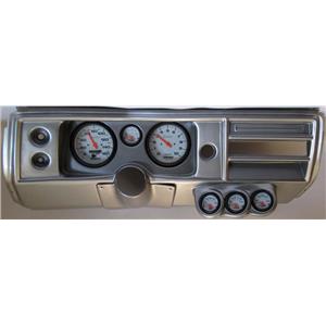68 Chevelle Silver Dash Carrier Auto Meter 5" Phantom Mechanical Gauges No Astro