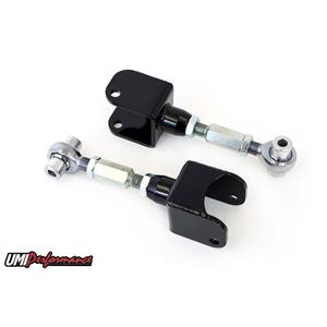 UMI Performance 1017-B Ford Mustang UMI Performance Adjustable Upper Rear Control Arms - Black