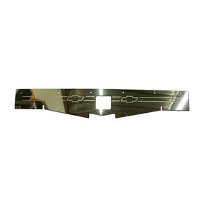 69 Chevelle Radiator Show Filler Panel Polished Bowtie 69CH-03P
