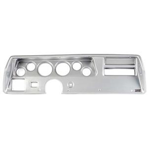 70-72 Chevelle SS Silver Dash Carrier Panel for 3-3/8", 2-1/16" Gauges