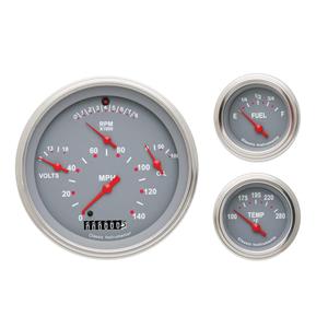 1957 Chevrolet Chevy Direct Fit Gauge Gray CH01GSLF