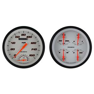 1947-1953 Chevy GM Pick-Up Direct Fit Gauge Velocity White CT47VSW62