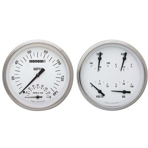 1947-1953 Chevy GM Pick-Up Direct Fit Gauge White Hot CT47WH62