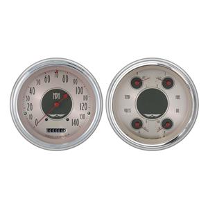 1951-1952 Chevrolet Chevy Direct Fit Gauge American Nickel CH51AN52