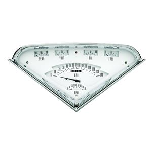 1955-1959 Chevrolet Chevy Truck Direct Fit Gauge White TF01W
