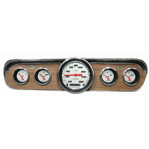1965-1966 Ford Mustang Direct Fit Gauge Velocity White MU65VSW00