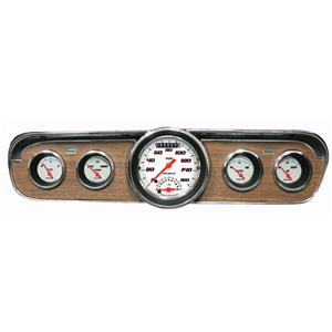1965-1966 Ford Mustang Direct Fit Gauge Velocity White MU65VSW35