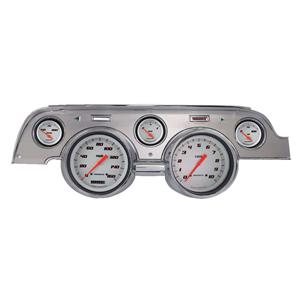 1967-1968 Ford Mustang Direct Fit Gauge Velocity White MU67VSWBA