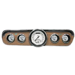 1965-1966 Ford Mustang Direct Fit Gauge Classic White MU65CW35