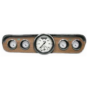 1965-1966 Ford Mustang Direct Fit Gauge White Hot MU65WH35
