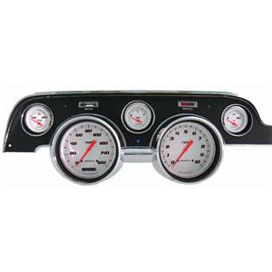 1967-1968 Ford Mustang Direct Fit Gauge Velocity White MU67VSW