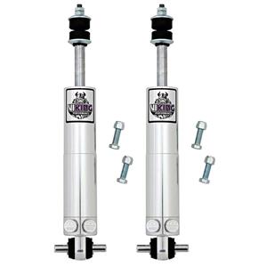 Viking Smooth Body Double Adjustable Shocks Front Pair 84-96 Chevy Corvette
