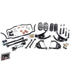 1964 Chevelle UMI Performance Suspension Kit 1" Drop Coilovers Stage 3.5 Black