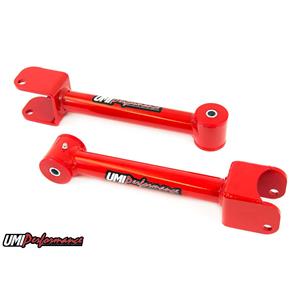 UMI Performance 4018-R GM A-Body UMI Performance Tubular Non-Adjustable Upper Control Arms - Red