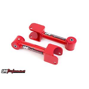 UMI Performance 1016-R Ford Mustang UMI Performance Tubular Upper Rear Control Arms - Red
