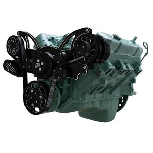 CVF Racing Black Diamond Serpentine System for Buick 455 - Alternator Only - All Inclusive