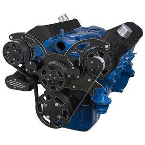 Black Diamond Serpentine System for 289, 302 & 351W - Alternator Only - All Inclusive