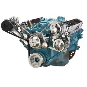 CVF Racing Pontiac Serpentine Conversion - AC, Power Steering & Alternator