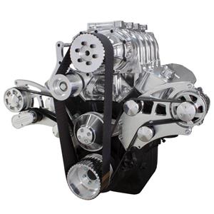 Serpentine System for 396, 427 & 454 Supercharger - Alternator Only - All Inclusive