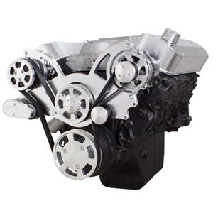 CVF Racing Serpentine System for 396, 427 & 454 - AC & Alternator - All Inclusive