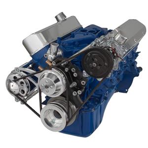 CVF Racing Ford 289-302-351W V-Belt System - AC & Alternator