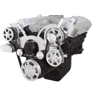 Serpentine System for Big Block Chevy - AC, Power Steering & Alternator with Electric Water Pump