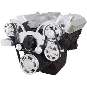 Serpentine System for 396, 427 & 454 - Power Steering & Alternator with Electric Water Pump