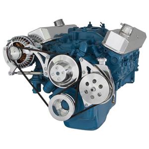 CVF Racing Chrysler Small Block Power Steering & Alternator System (318, 340 & 360)