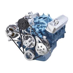 CVF Racing Chrysler Small Block Power Steering, A/C & Alternator System (318, 340 & 360)