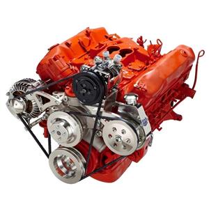 CVF Racing Chrysler Big Block A/C, Power Steering & Alternator System (383-400)