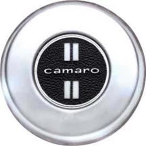 OER 1968 Camaro Deluxe Horn Cap ; with Brushed Chrome Finish 3928354