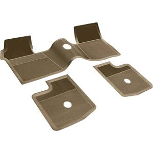 OER 1962-65 Chevrolet Without Console Fawn 3 Piece Rubber Floor Mat Set M63017