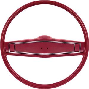 OER 1969-70 Steering Wheel Kit - Red - Standard Interior *R3494