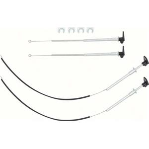 OER 1969 Kick Panel Cable Set - without AC K4012